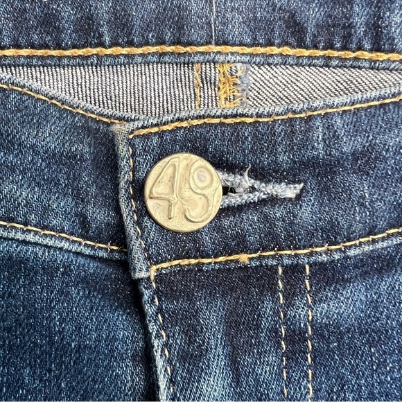 Adriano Goldschmied Jeans Womens 27 Denim The Legging Ankle Distressed Skinny AG - Picture 10 of 16